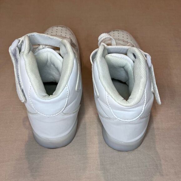 Kids High Top LED Sneakers for Girls Light Up Shoes LED Girls USB Recharging - Picture 5 of 9